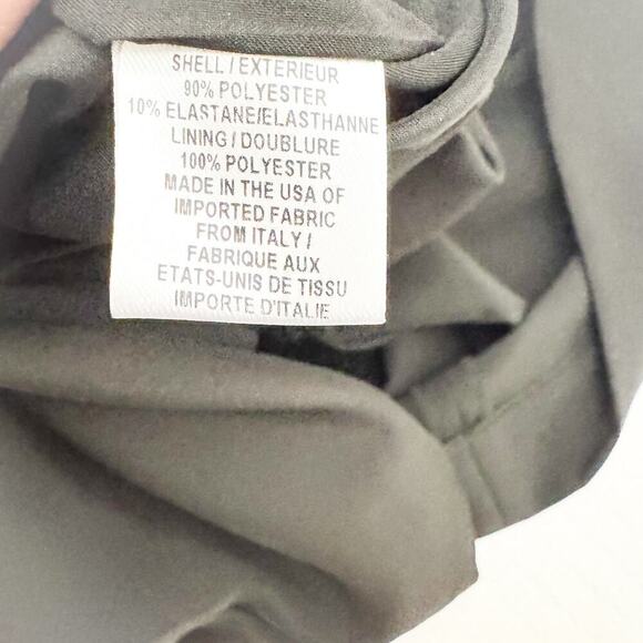 Milly NICOLE Adorned Flutter Sleeve Little Black Dress Size 2 - Picture 4 of 7